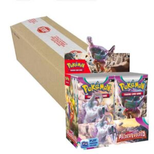 Sealed Paldea Evolved English Booster Box Case Pokémon TCG