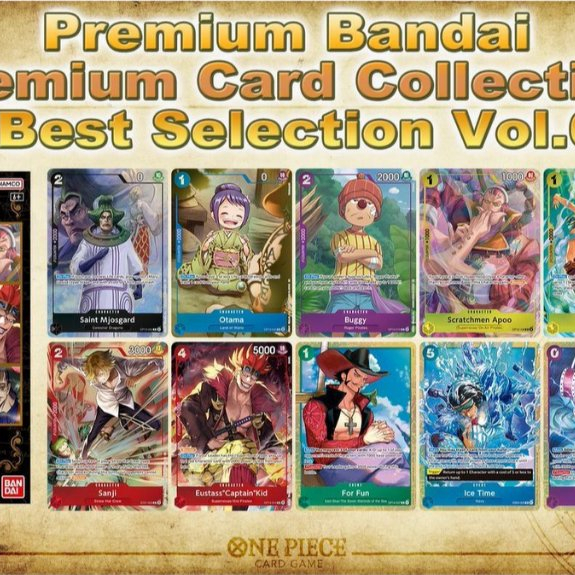 Sealed Premium Card Collection best selection vol 6 One Piece TCG